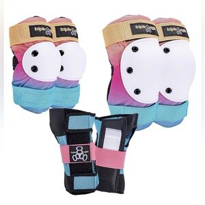 Triple Eight Saver Series Elbow Pads Knee Pads New MEDIUM
